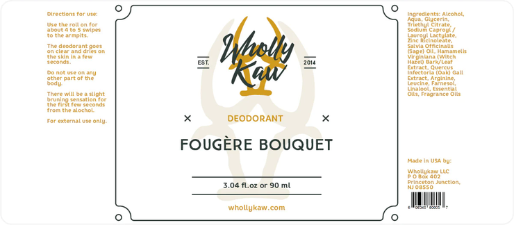 FOUGÈRE BOUQUET DEODORANT