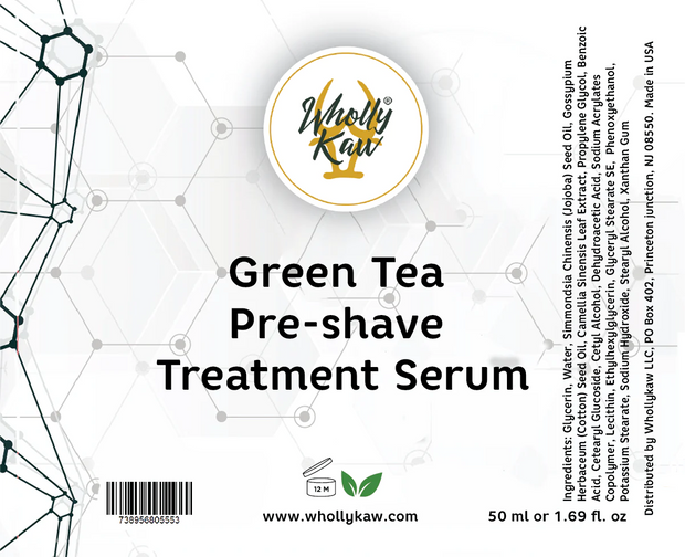 GREEN TEA PRE-SHAVE TREATMENT SERUM