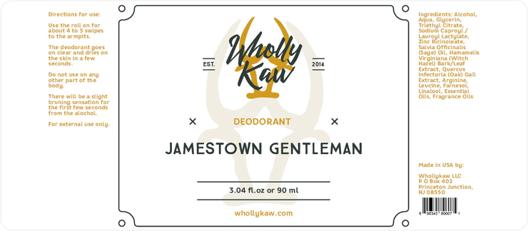 JAMESTOWN GENTLEMAN DEODORANT