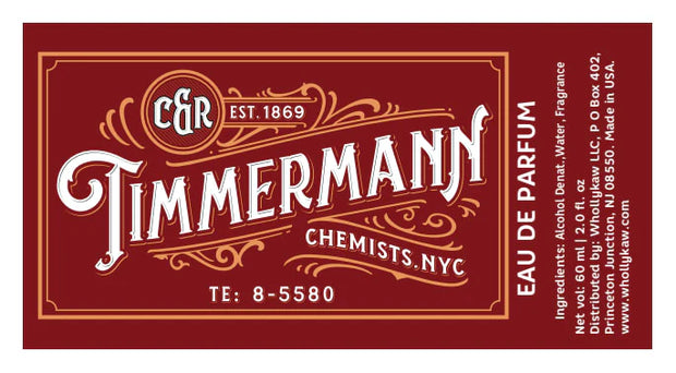 TIMMERMANN RED EAU DE PARFUM